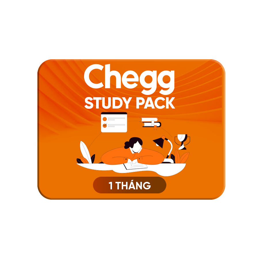 Tài khoản Chegg Study Pack 1 tháng